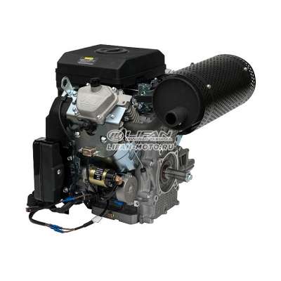Двигатель Lifan LF2V78F-2A PRO(New), вал Ø25мм, катушка 20 Ампер датчик давл./м, м/радиатор, ручн.+электр. зап