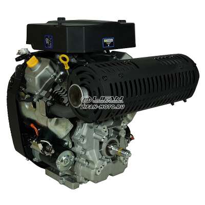 Двигатель Lifan LF2V90F ECC, вал 28,575мм, катушка 20А датчик давл./м